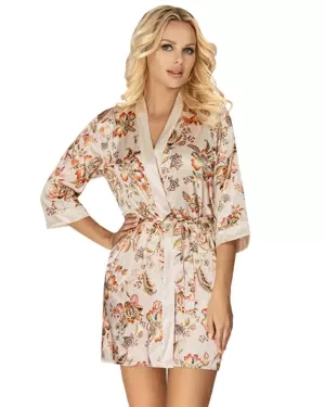 Szlafrok Paris - beżowy