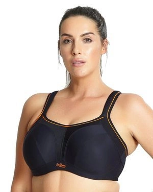 Sculptresse Activate biustonosz sportowy z miękką miseczką - czarny