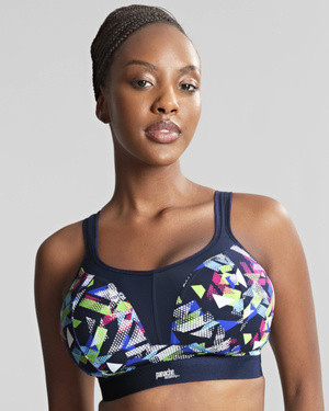 Panache Sport biustonosz bez fiszbin - Graphic Print