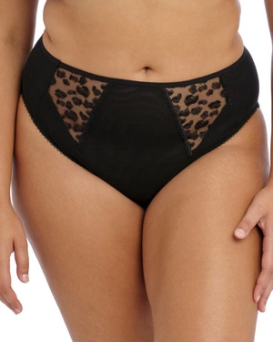 Namrah figi z wysokim stanem - czarne