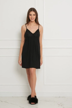 Koszulka Nocna OH!ZUZA N&D S008 - czarna