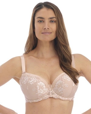 Aubree biustonosz half-cup z pionowym cięciem - beżowy