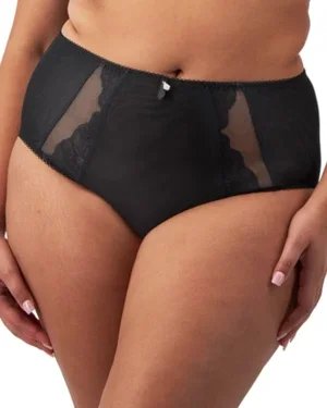 Cate Allure figi z wysokim stanem - czarne