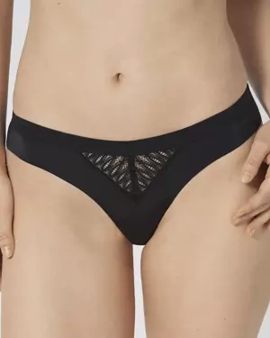 Majtki Triumph brazyliany Aura Spotlight Brazilian 10208024 - czarny