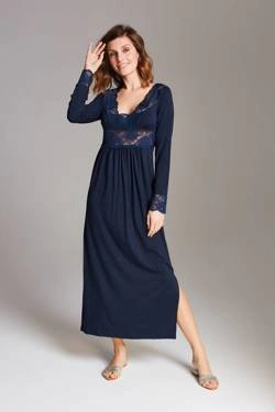 Koszula Nocna OH!ZUZA N&D S002 - granatowa