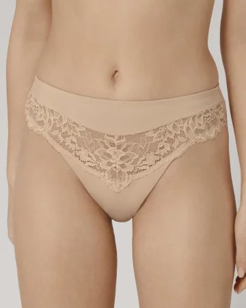 Majtki figi Amourette Charm Tai Triumph 10181383 - beżowy/cielisty