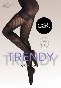 Rajstopy Modeline Wz.05 40 Den - nero