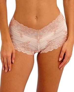 Wacoal Embrace Lace szorty koronkowe - pudrowy róż