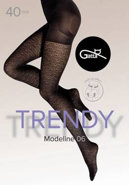 Rajstopy Modeline Wz.06 40 Den - nero
