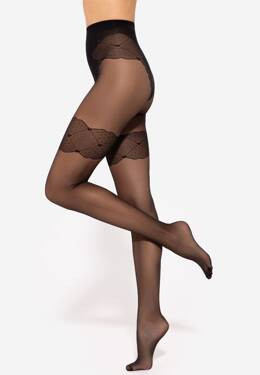 Rajstopy Lovely Wz.08 20 Den - nero