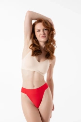 Stringi Scarlet maxi - czerwone