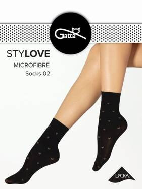 Skarpetki Stylove 40 Den Wz.02 - nero