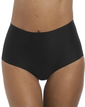 Smoothease figi z wyższym stanem - czarne ONE SIZE