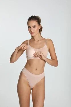 Julimex UNI.PADS – piankowe wkładki do biustonosza – Beżowy