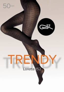 Rajstopy Loretta Wz.152 50 Den - nero