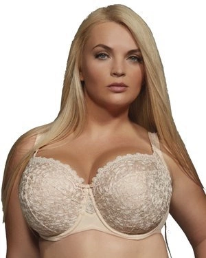 Betty biustonosz miękki z fiszbinami - beżowy/cielisty