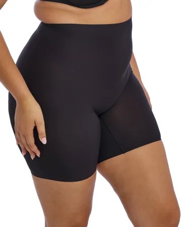 Fantasie Smoothease bezszwowe szorty plus size - czarne Black