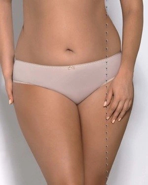 Gorsenia - Adele figi niskie - beżowe